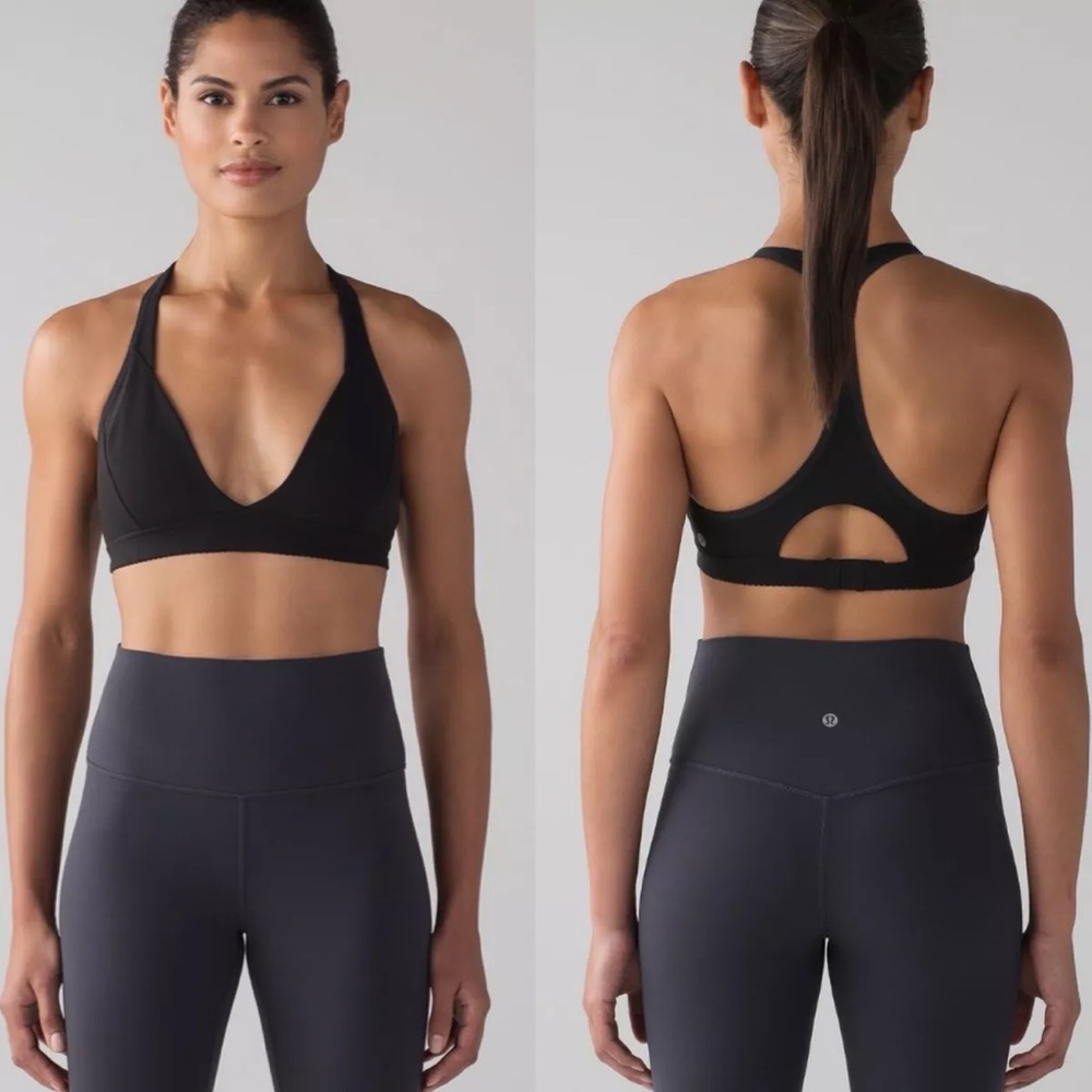 NWT Lululemon All Day Breeze True Navy Sports Bra Size 10